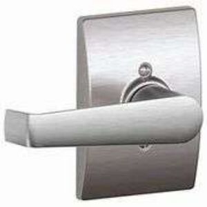 Schlage Elan Non-Turning One-Sided Dummy Door Lever with Decorative Century Trim